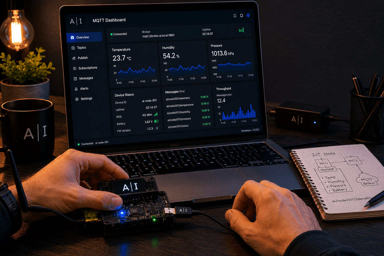 Cloud IoT Platforms — AWS IoT, Azure IoT, GCP